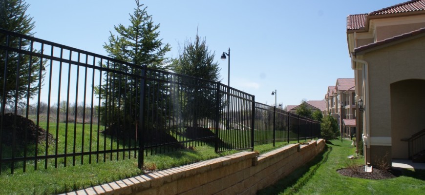 Commercial Iron Fencing